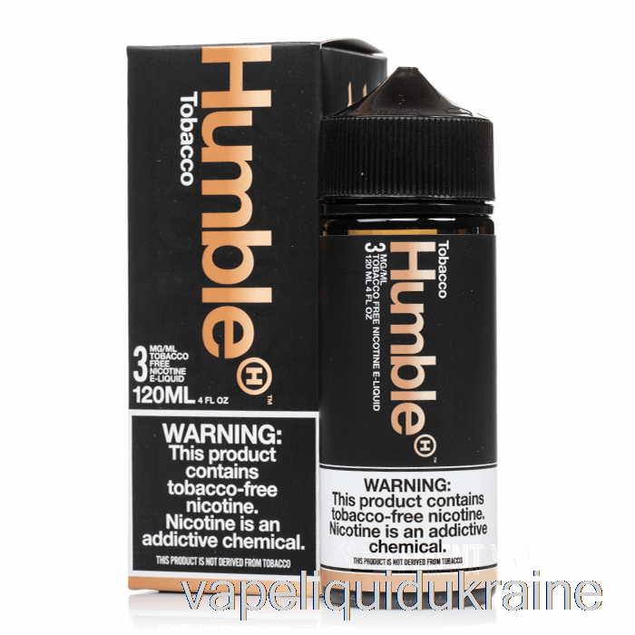 Vape Liquid Ukraine Tobacco - Humble Juice Co. - 120mL 6mg